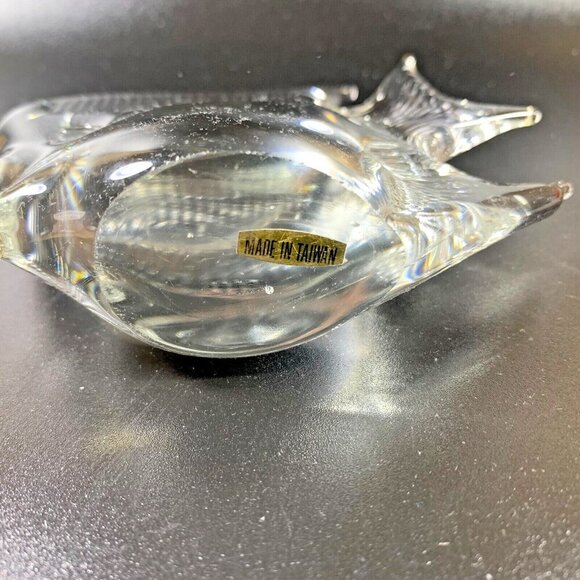 Art Glass Moonfish or Angel fish 3" Paperweight Made In Taiwan READ - Picture 5 of 7